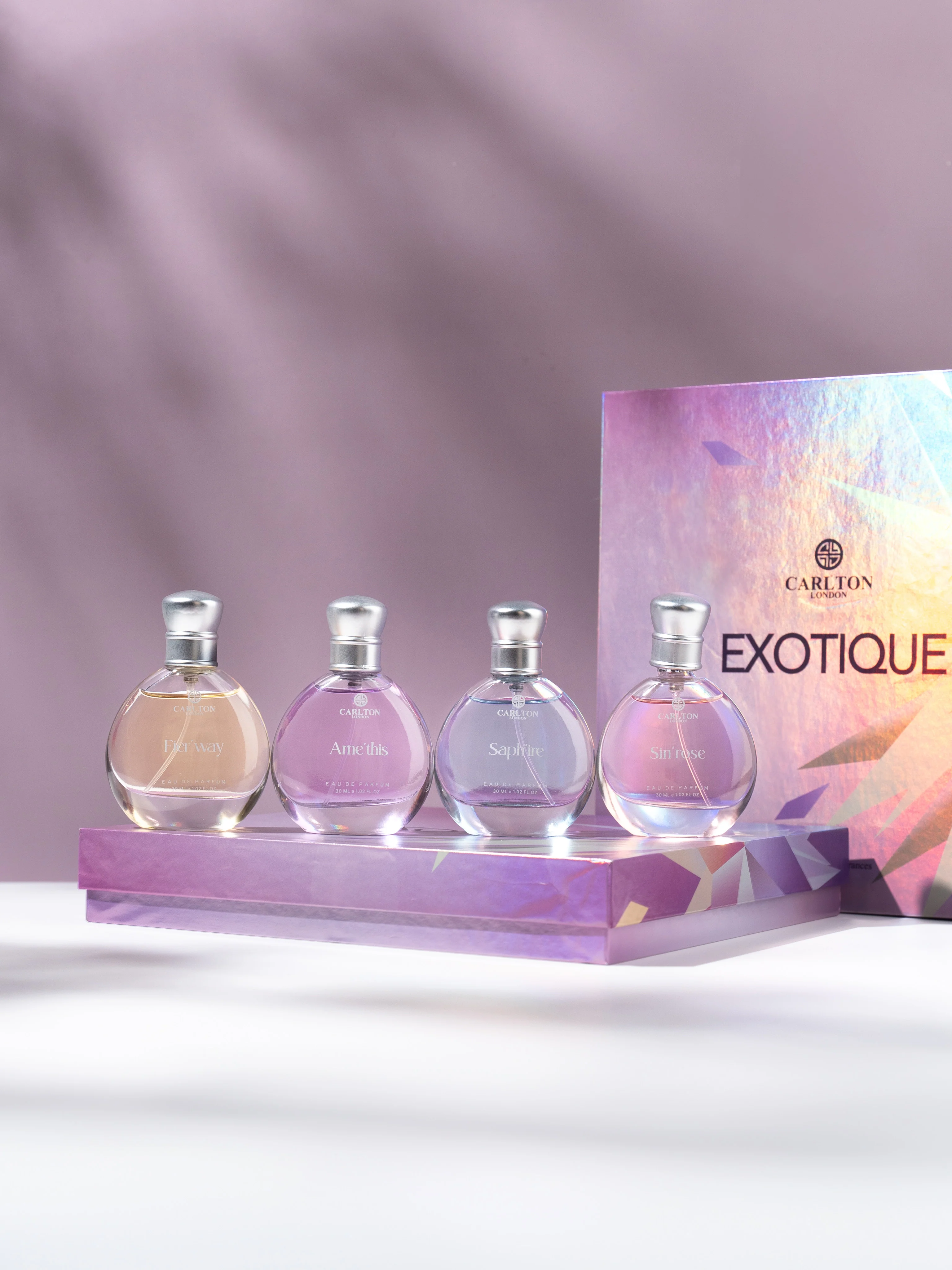 Exotique: Pack of 4 Women's Eau de Parfum - CLPLG016 - Image 4
