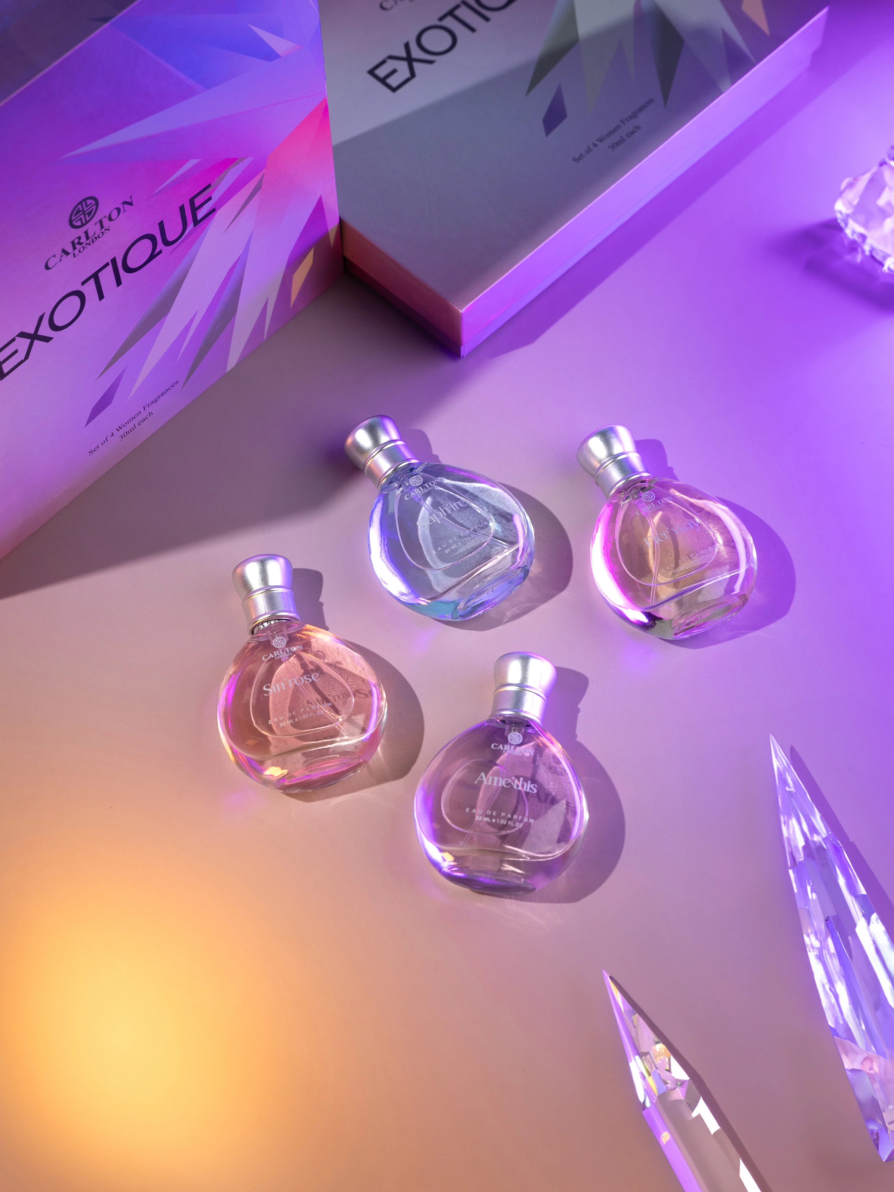 Exotique: Pack of 4 Women's Eau de Parfum - CLPLG016 - Image 5