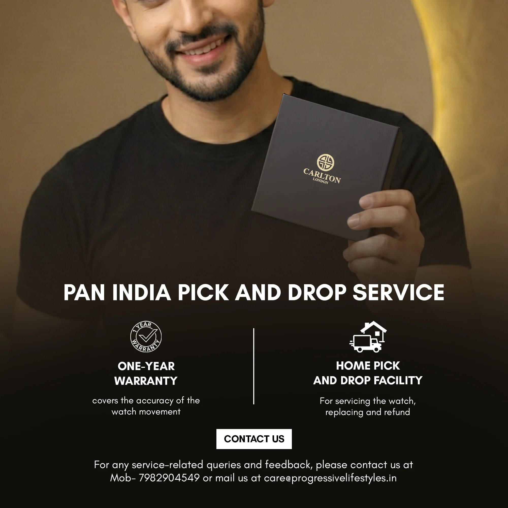 Carlton London Men Windsor Teal Analog Watch CL-WD-609 - Image 5