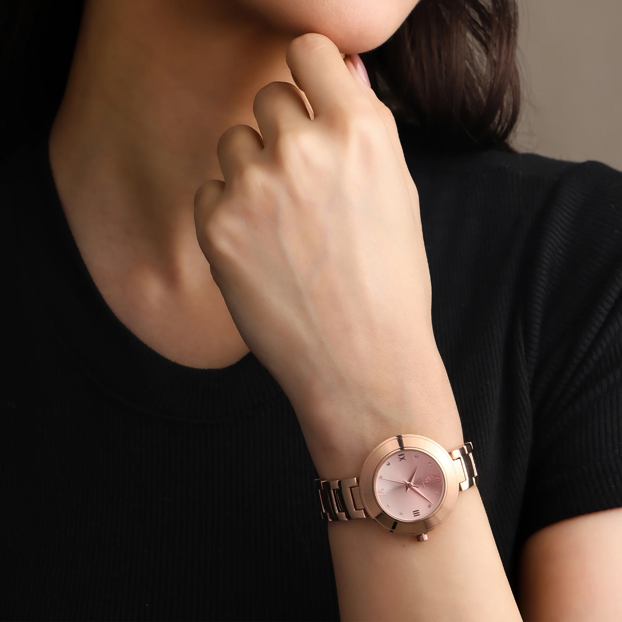 Carlton London Women Juliette Rose Gold Analog Watch - CLW-JT-RSG - Image 4