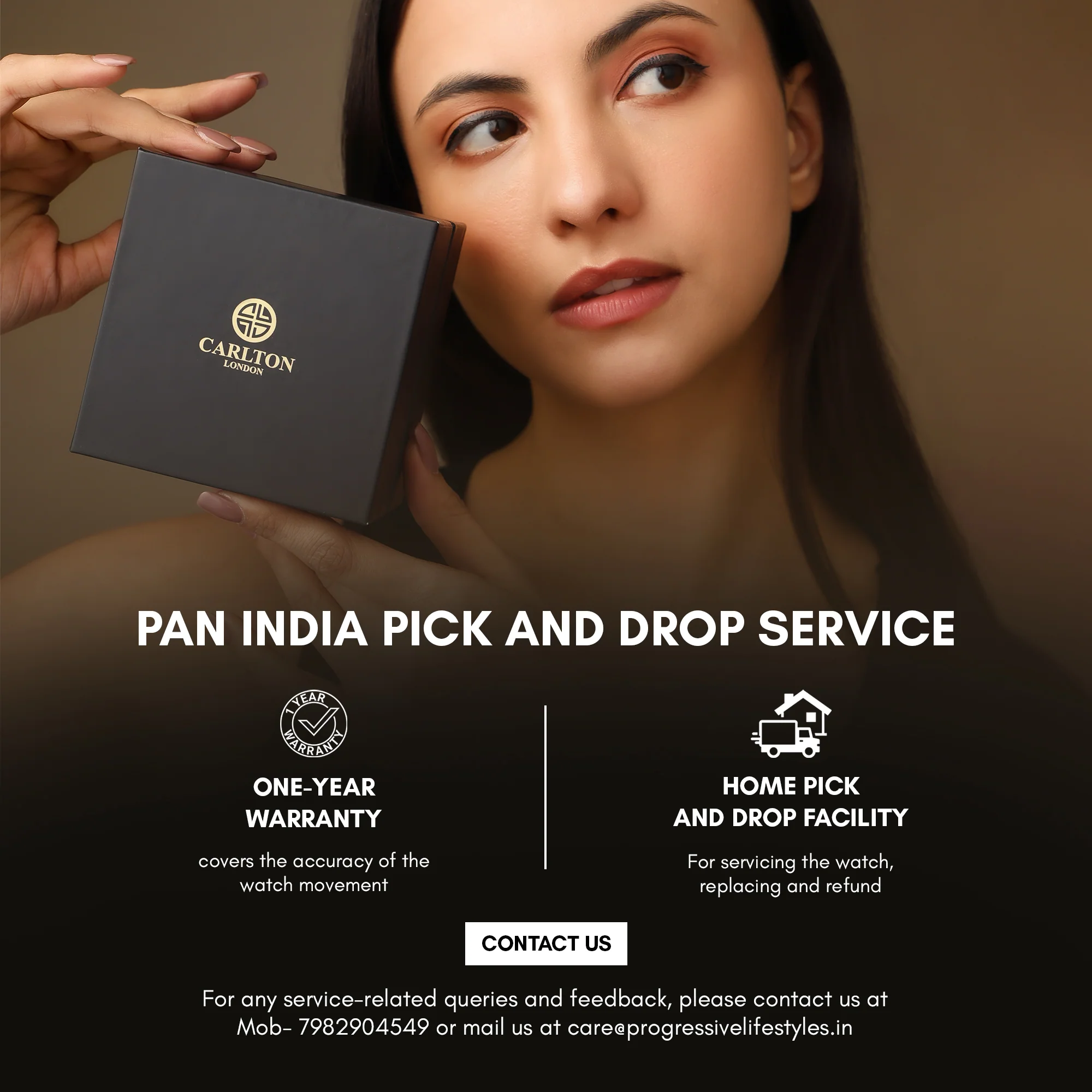 Florance Women Black Analog Watch - CLGCW-004 - Image 6