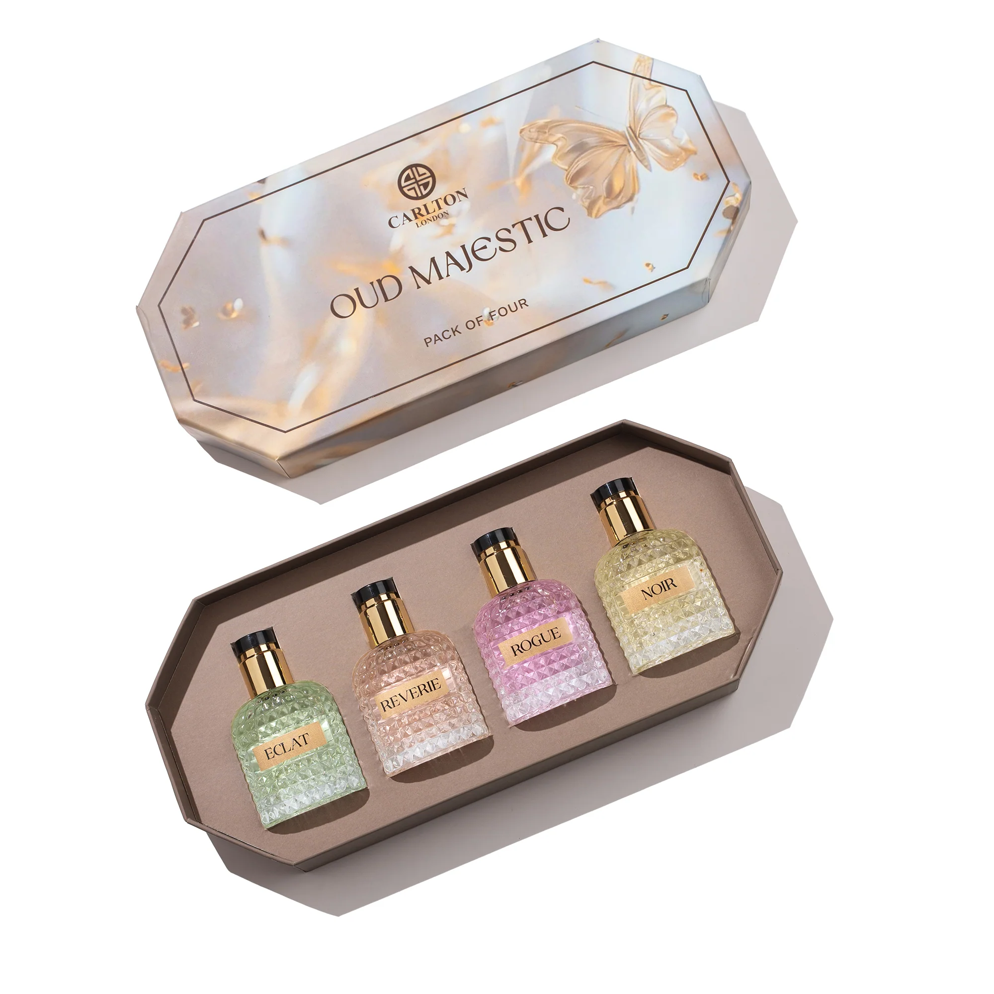Oud Majestic Luxury Perfume Women Gift (Set of 4 - 30ml Each) - CLPLG094 - Image 5