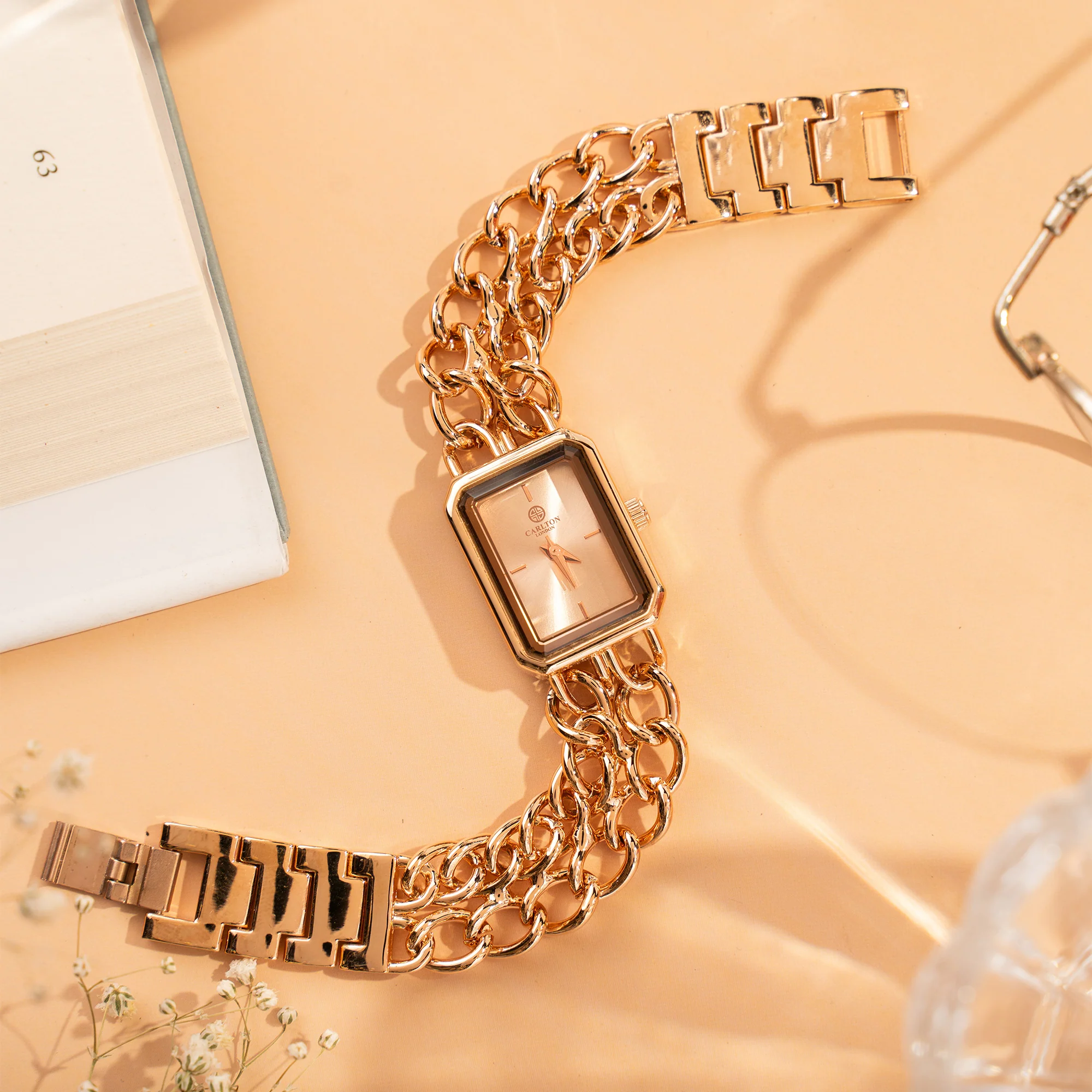 Victoria: Women's Rose Gold Analog Watch - CLRGCGLD - Image 4